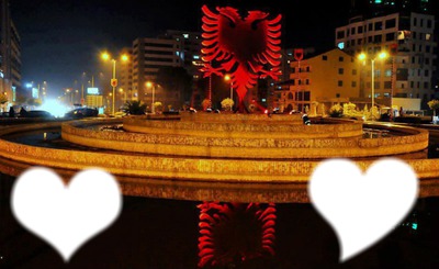 albania Photo frame effect
