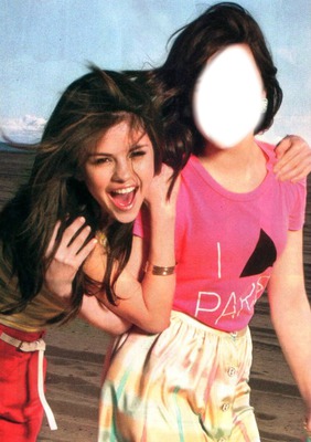 Selena & Demi Fotomontage