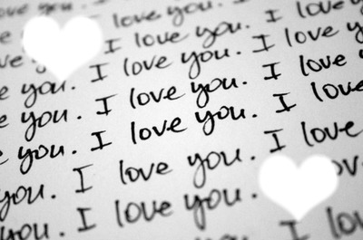 I Love You ♥ Φωτομοντάζ