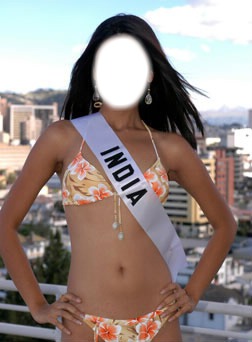 Miss Universe Fotomontāža