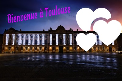 Bienvenue à Toulouse Fotomontažas