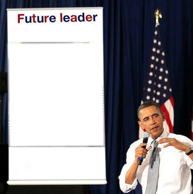 future leader Fotomontage