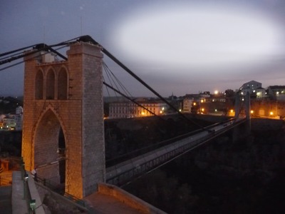 Crépuscule sur Constantine Montage photo
