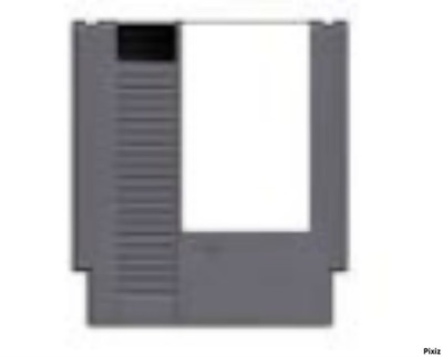 NES cartridge Fotomontáž