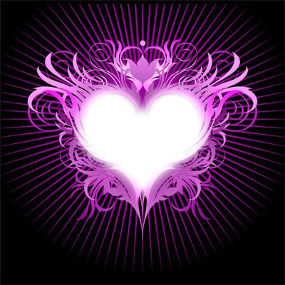 purple heart Fotomontage