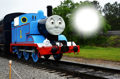 Thomas the train Photomontage