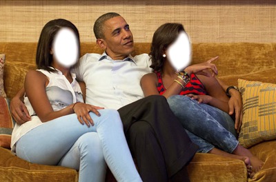 Obama Photo frame effect