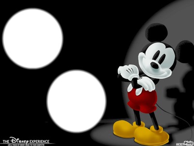 Cadre Mickey Mousse Photo frame effect