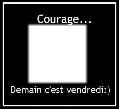 courage Fotomontage