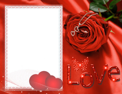 cadre love st valentin Montage photo