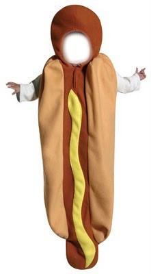 hot dog Фотомонтажа