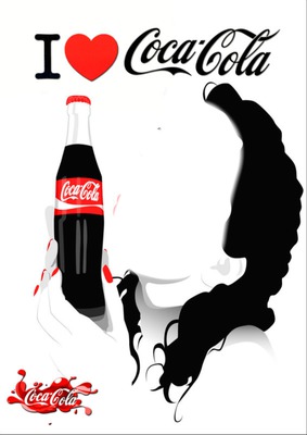 i love coca cola Fotomontaža