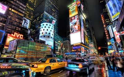 new york times square Photomontage