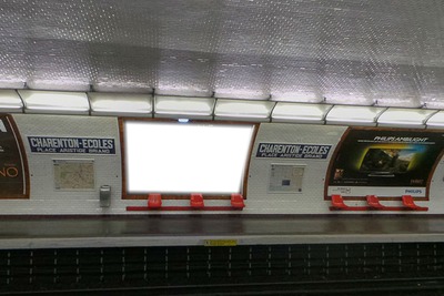 Métro de Paris charenton-écoles Fotomontāža