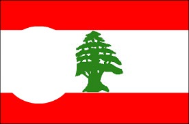 drapeau libanais Fotomontagem