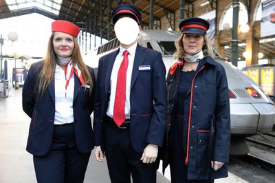 SNCF Montaje fotografico