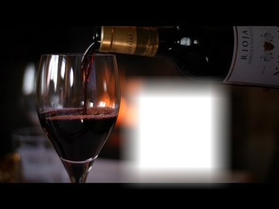 wine Fotomontaggio