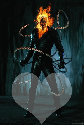 ghost rider Photo frame effect