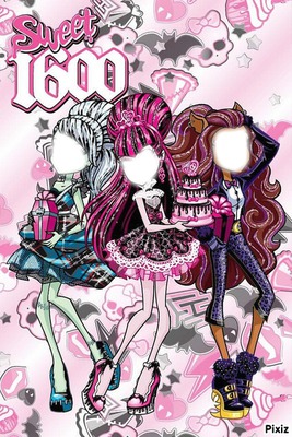 monster high 33140 Montage photo