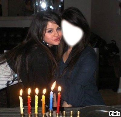 Selena Gomez and u? Photo frame effect