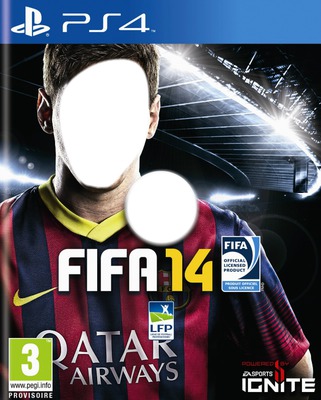 Jaquette FIFA 14 Fotomontage