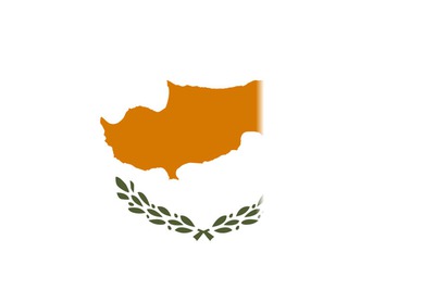 Cyprus flag Fotomontage