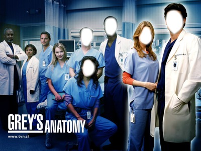 Grey's Anatomy Fotomontaż