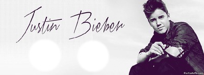 Justin = Beliebers Fotomontasje