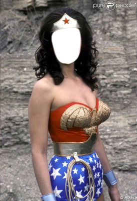 Wonder woman Fotomontáž