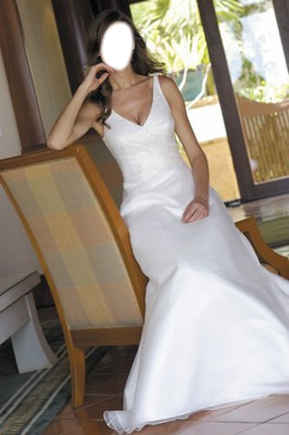 robe mariage Fotomontage