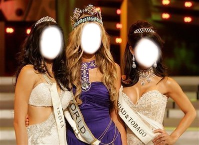 Miss World Fotomontage