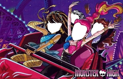 Monster High Fotomontaż