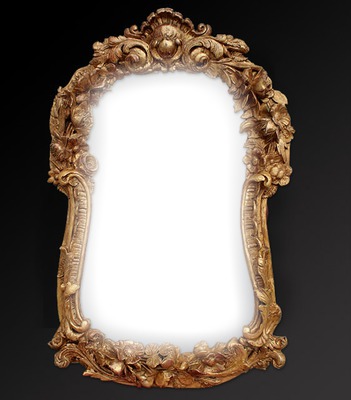 miroir ancien Fotomontaggio