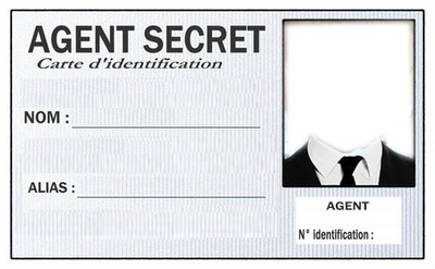 Agent Secret ! Fotomontage
