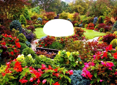 jardin Fotomontaż