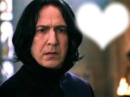 Snape-Harry Potter Fotomontáž