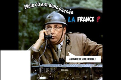 vive la France Photo frame effect