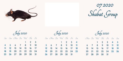 July 2020 // English // 2020 to 2055 Calendar // 2020.02.15