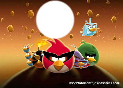 Angry Birds Fotomontáž
