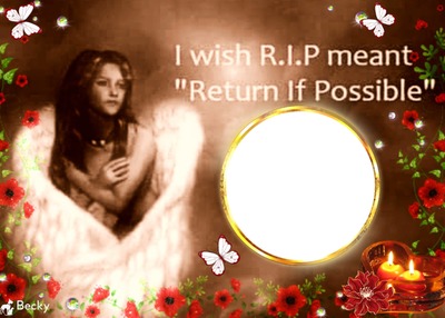 return if possible Photomontage