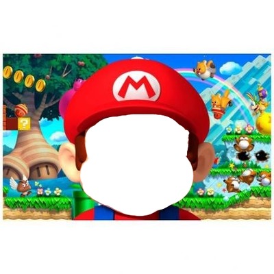 Mario Word Fotomontažas