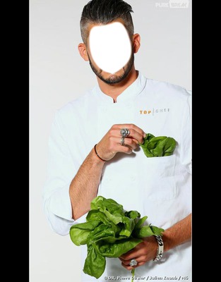top chef Photo frame effect