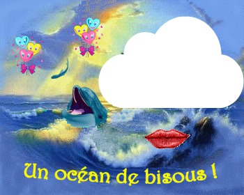l'océan du bonheur Fotomontaż