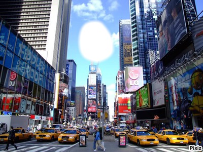 New York Cadre ! :) Photo frame effect