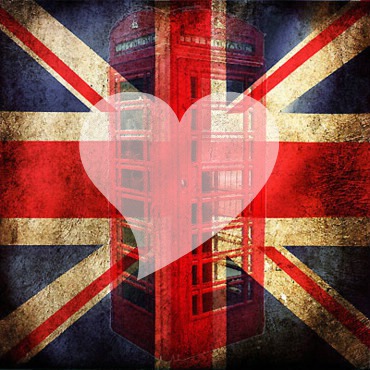 Le coeur de Londres Fotomontaža