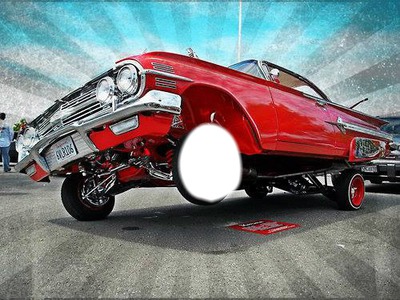 chevy impala Photo frame effect