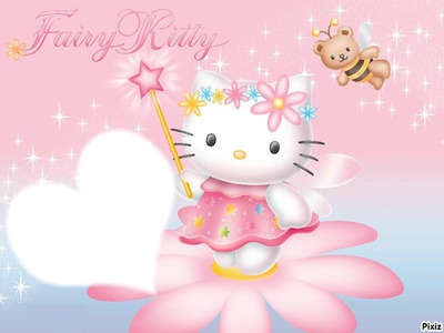 fairy kitty Fotomontasje