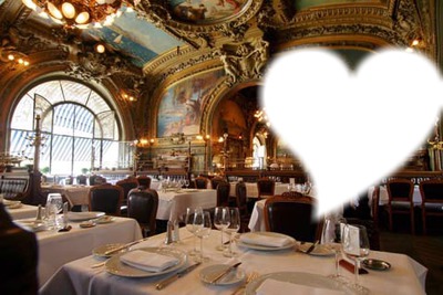 Restaurant de Paris Photo frame effect
