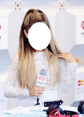 Cara de Ariana Grande:3 Fotomontagem