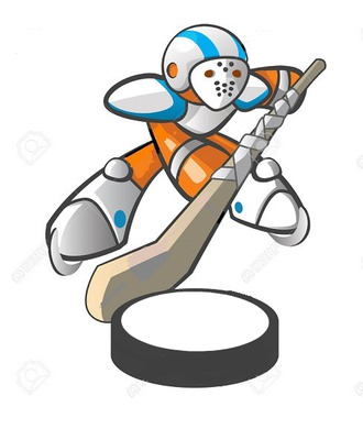 Eishockey Manga Fotomontasje